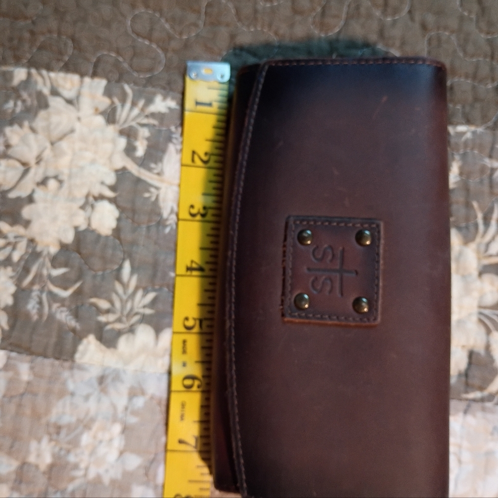 STS Brown Leather Wallet